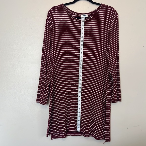 Maroon Stripes Tunic - Picture 5 of 5